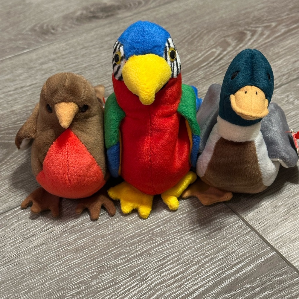 Beanie Babies: birds